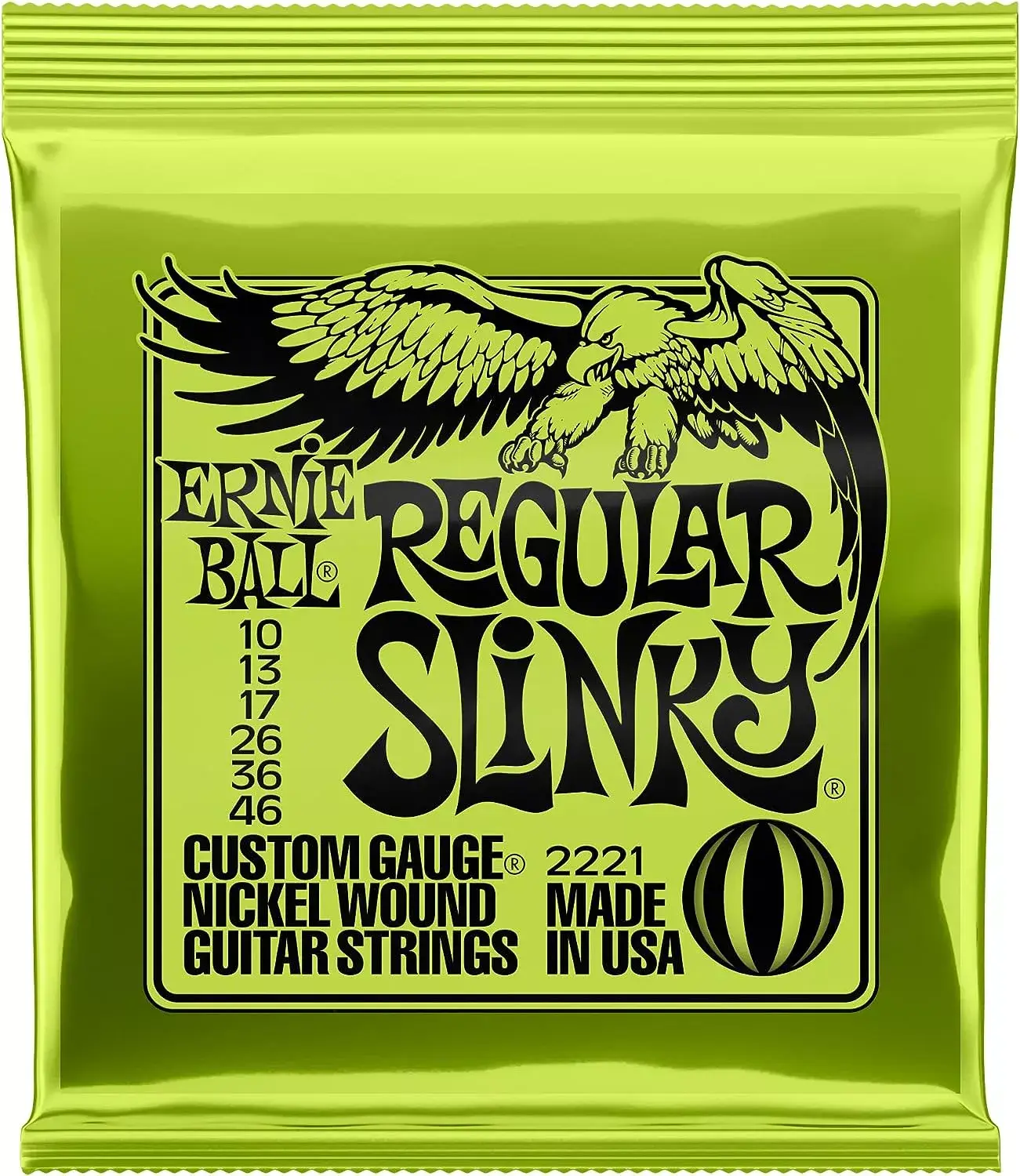 Ernie Ball Regular Slinky 10-46 Guitar Strings