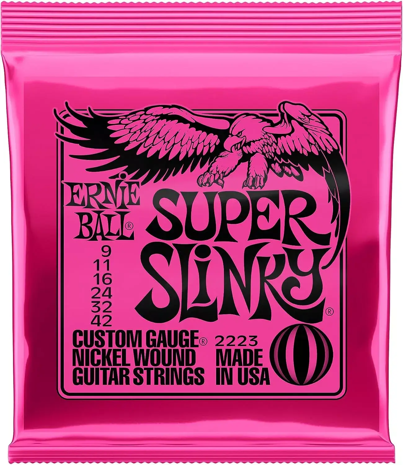 Ernie Ball Super Slinky 9-42 Guitar Strings