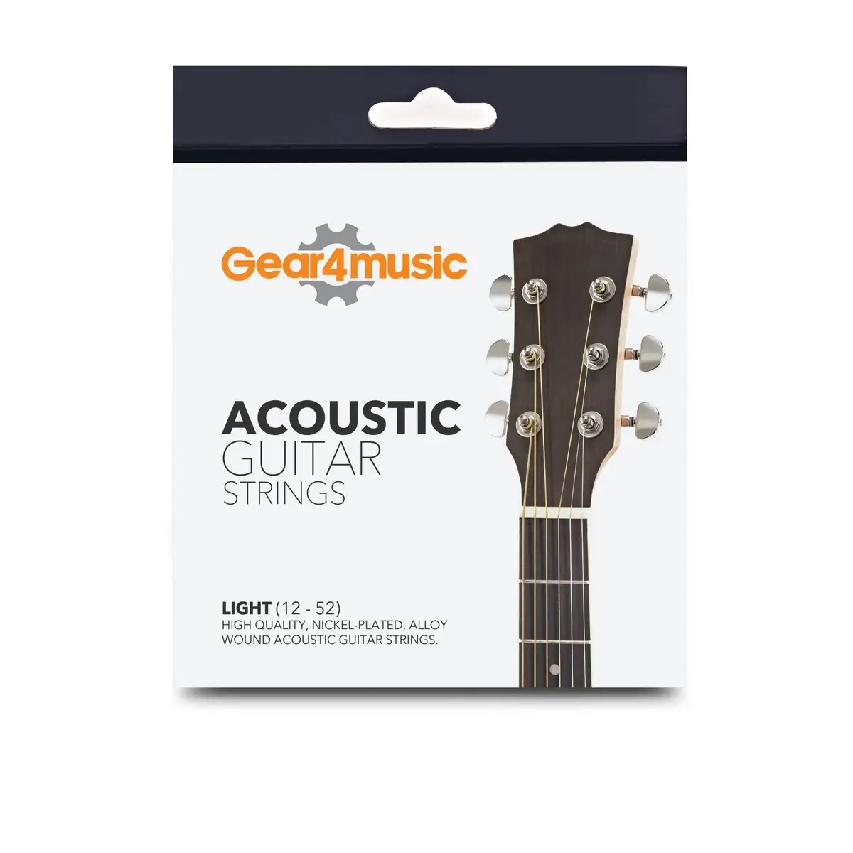 Gear4music Acoustic Guitar Strings 12-52