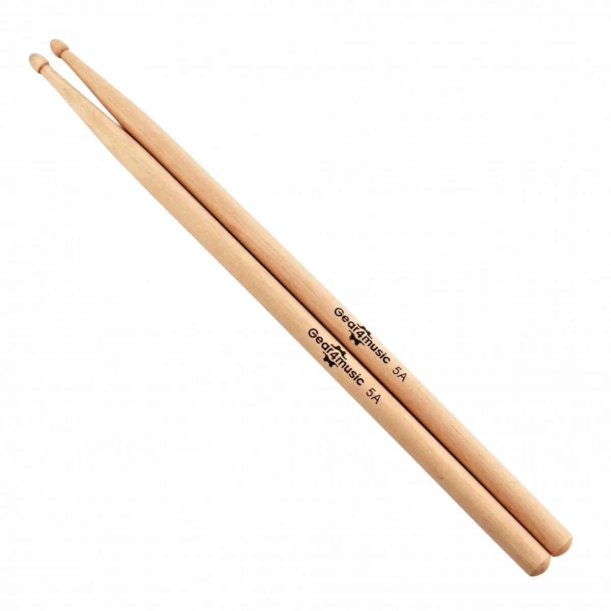 Gear4music 5A Wood Tip Drumsticks