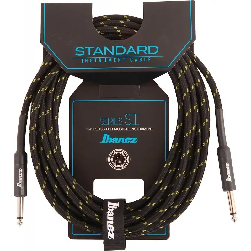 Ibanez - Si20 Jack - Guitar Cable 2 Straight Jacks